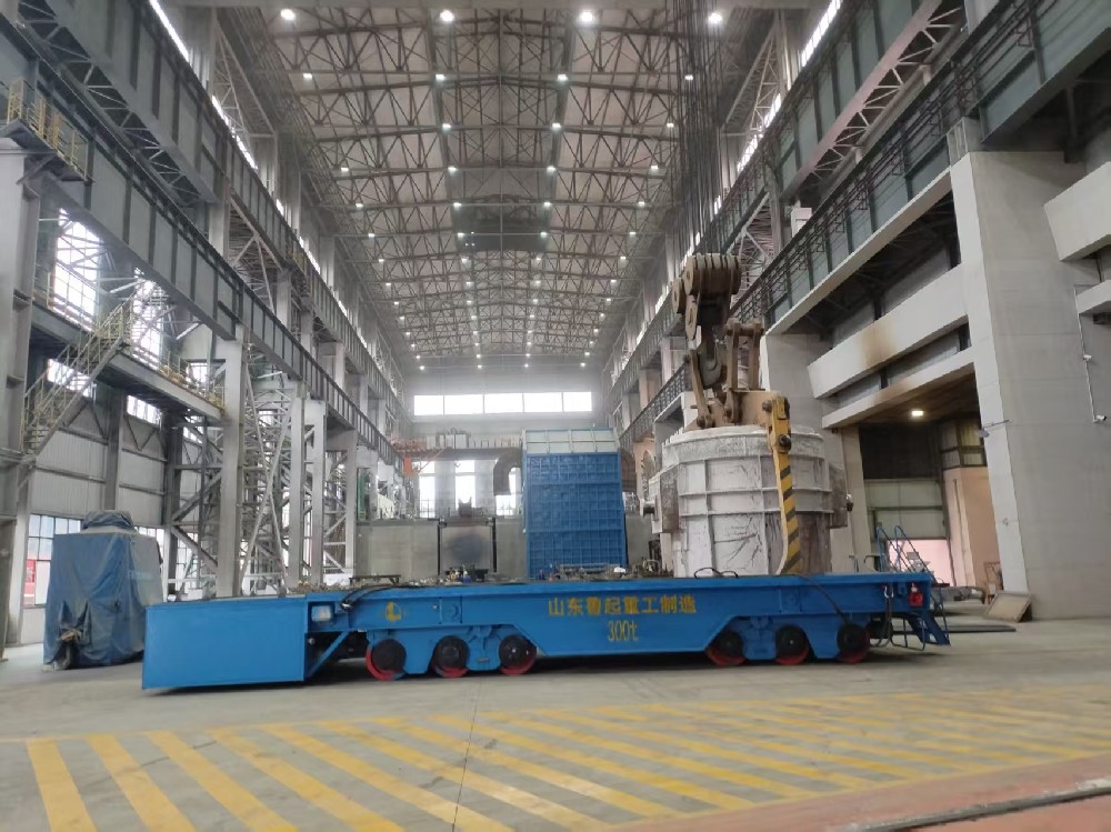 順利交付 300t 超級(jí)電容電動(dòng)平車(chē)